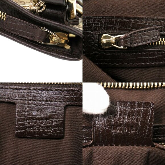 GUCCI Authentic Cream Canvas Shoulder Bag - Picture 9 of 9